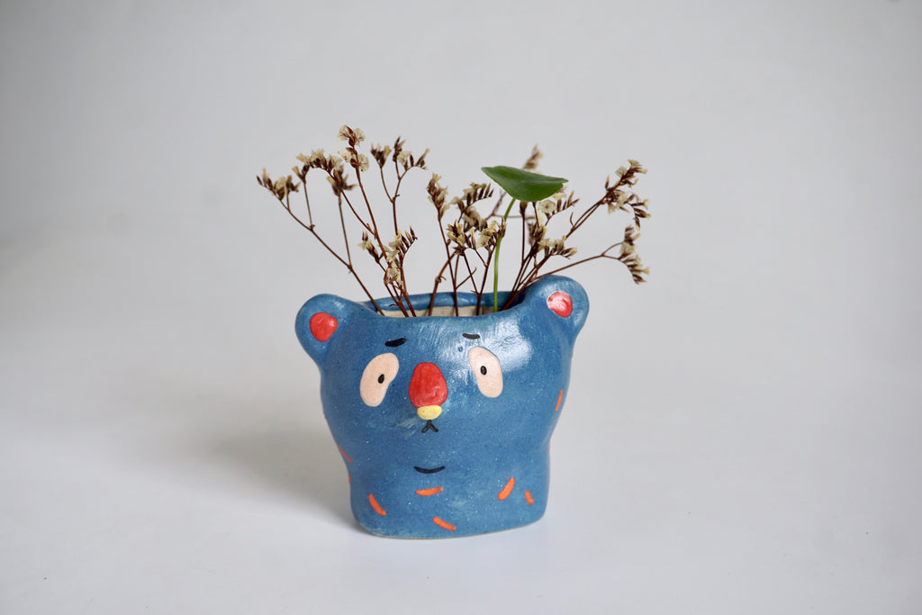 Animal figurine vase | neighborcraft ceramics