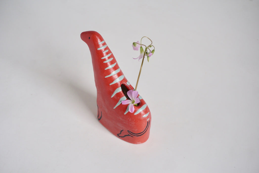 Animal figurine vase - Neighborcraft Ceramics
