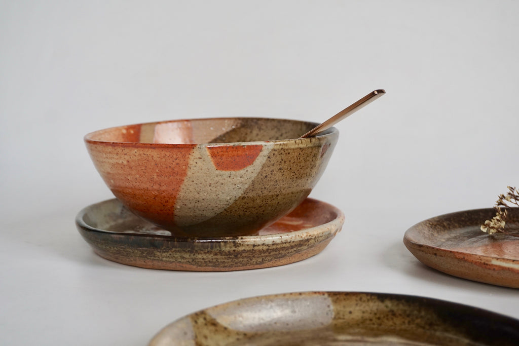 Handmade ceramic reduction-fired bowl | Eat & Sip Pottery Singapore