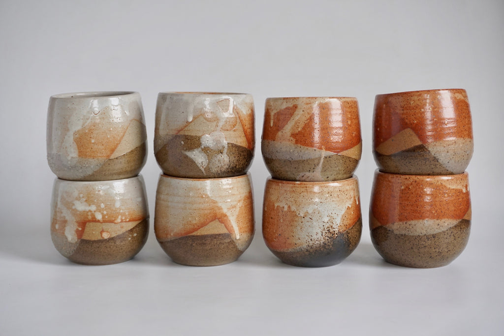Handmade ceramic cup | Gas-fired pottery - Eat & sip Pottery Singapore