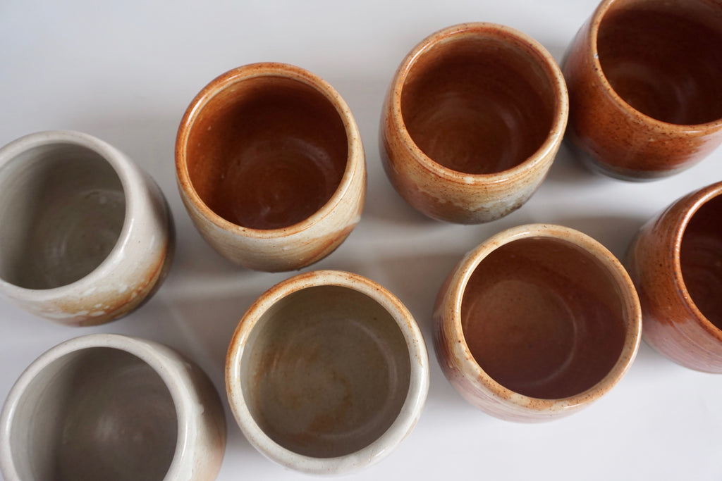 Handmade ceramic cup | Gas-fired pottery - Eat & sip Pottery Singapore