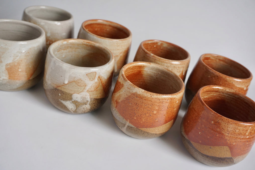 Handmade ceramic cup | Gas-fired pottery - Eat & sip Pottery Singapore