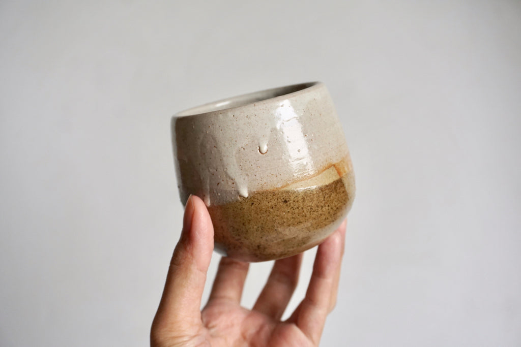 Handmade ceramic cup | Gas-fired pottery - Eat & sip Pottery Singapore