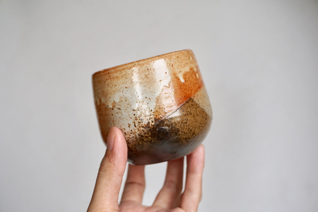 Handmade ceramic cup | Gas-fired pottery - Eat & sip Pottery Singapore