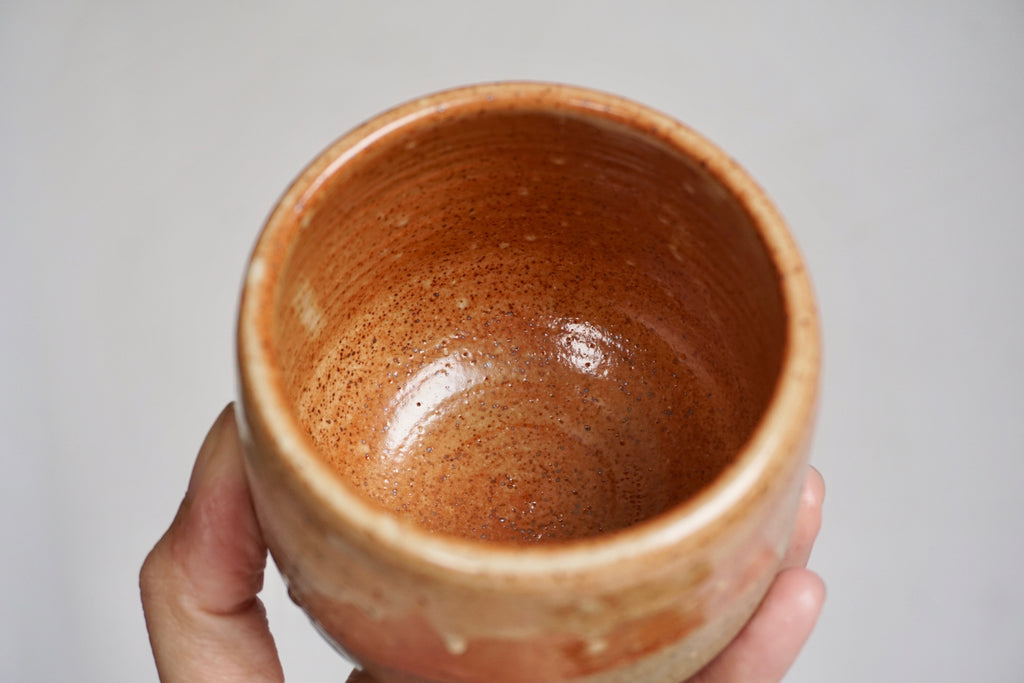 Handmade ceramic cup | Gas-fired pottery - Eat & sip Pottery Singapore