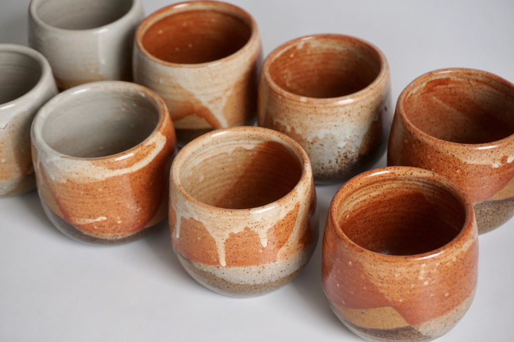 Handmade ceramic cup | Gas-fired pottery - Eat & sip Pottery Singapore