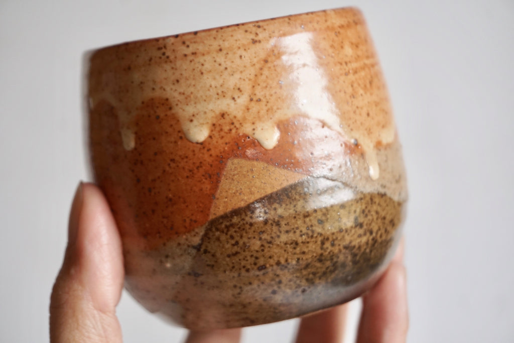 Handmade ceramic cup | Gas-fired pottery - Eat & sip Pottery Singapore