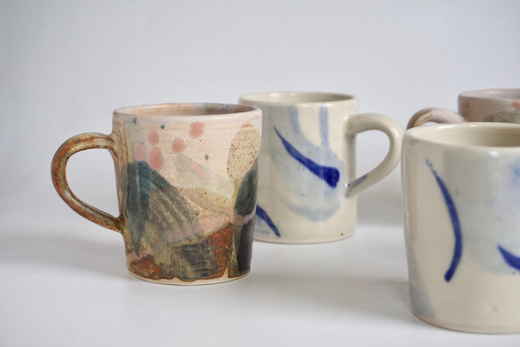 Wheel thrown ceramic mug Eastfield Singapore - Eat & Sip pottery
