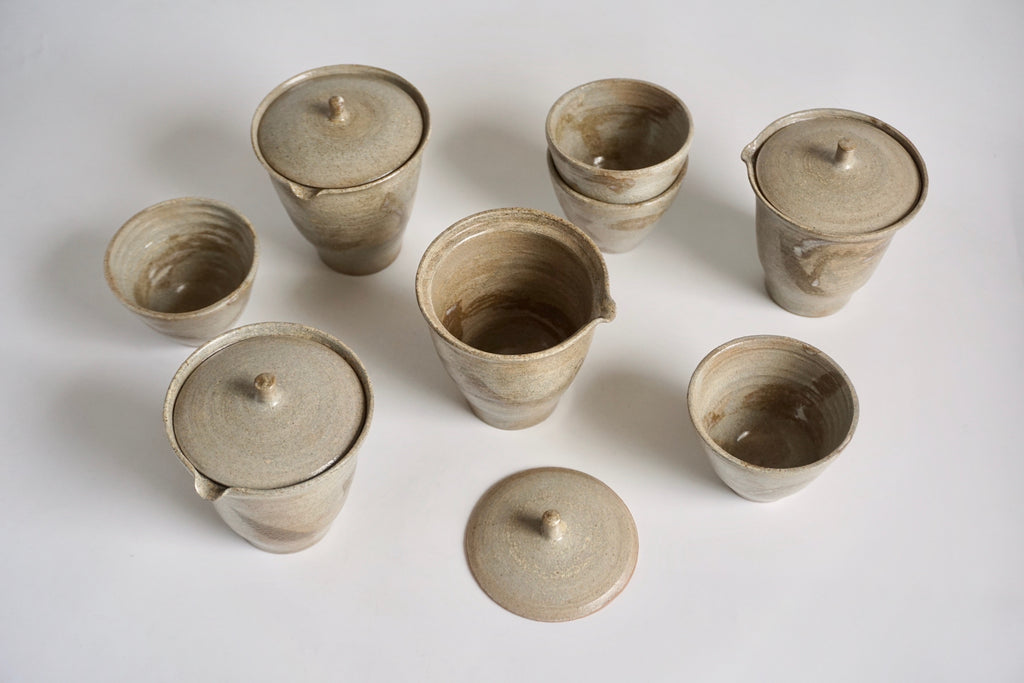 Handmade ceramic shiboridashi teapot Singapore - Eat & Sip pottery