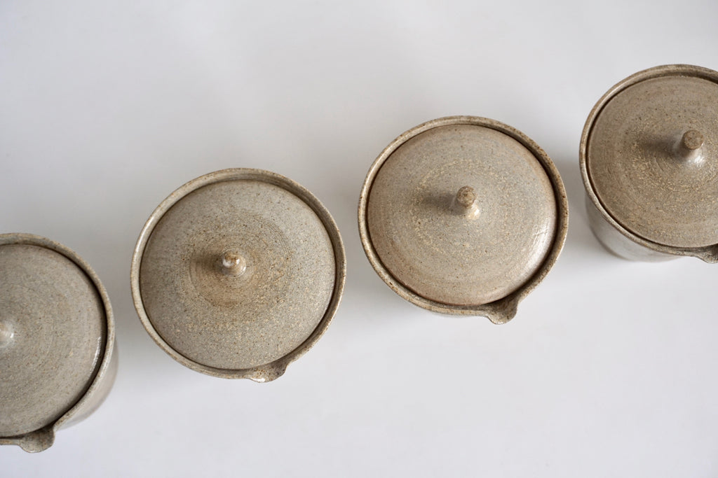 Handmade ceramic shiboridashi teapot Singapore - Eat & Sip pottery