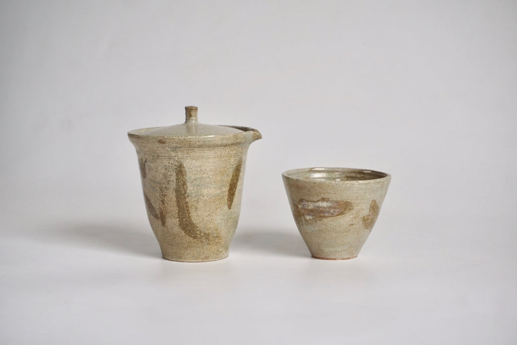 Handmade ceramic shiboridashi teapot Singapore - Eat & Sip pottery