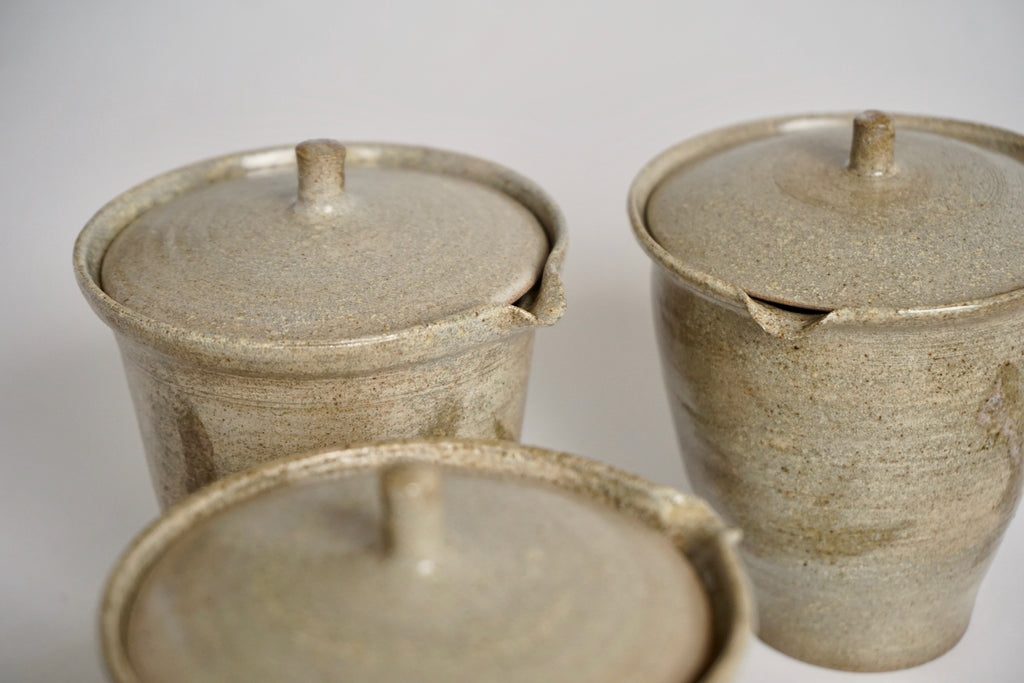 Handmade ceramic shiboridashi teapot Singapore - Eat & Sip pottery