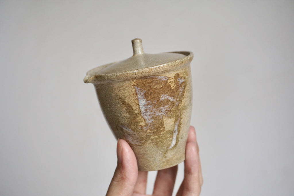 Handmade ceramic shiboridashi teapot Singapore - Eat & Sip pottery