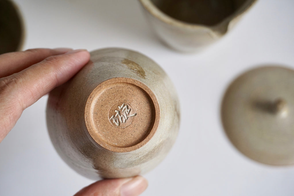 Handmade ceramic shiboridashi teapot Singapore - Eat & Sip pottery