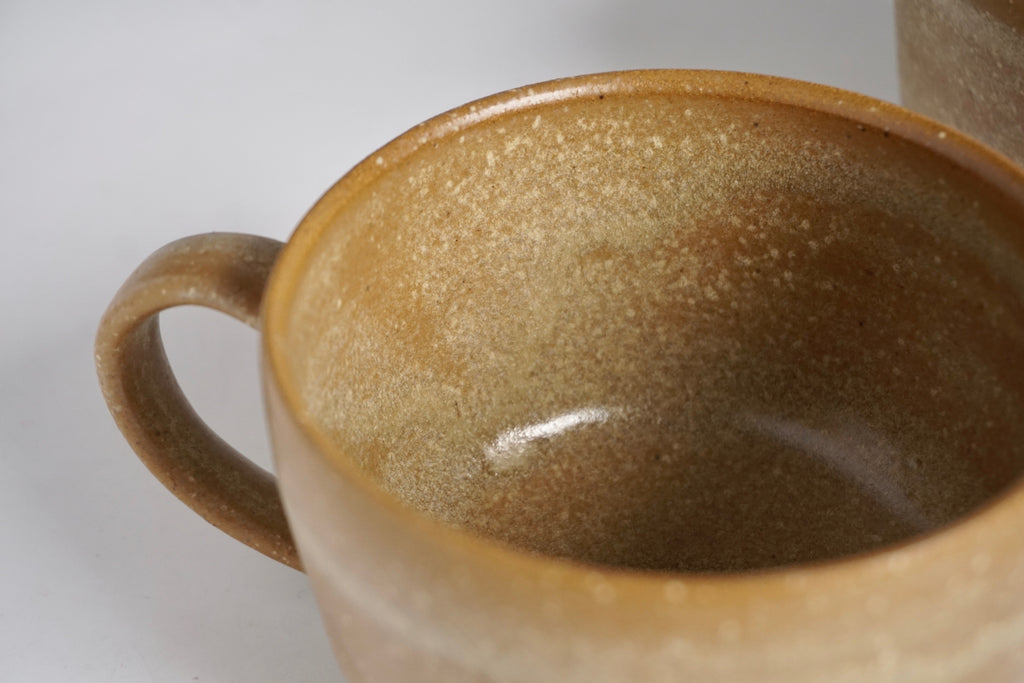 Handmade angled mug Embers Pottery Singapore