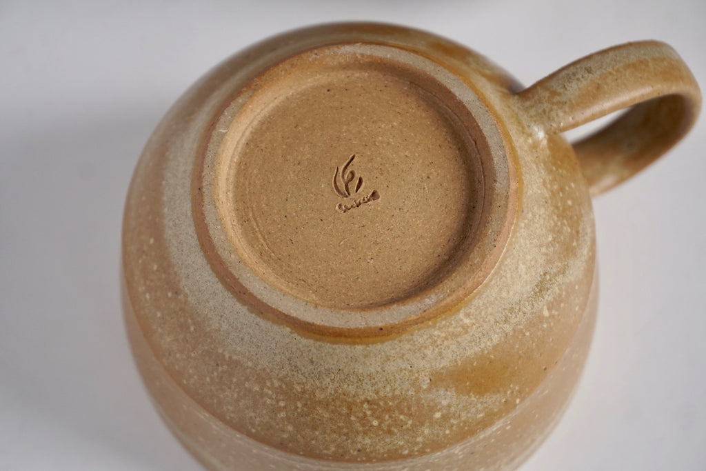 Handmade angled mug Embers Pottery Singapore