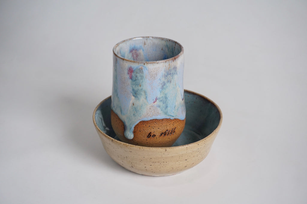 Handmade ceramic tumbler | Jenisse - Eat & Sip