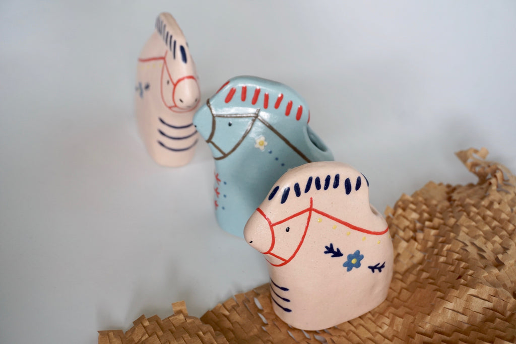 Figurine handmade vase home decor pottery Singapore