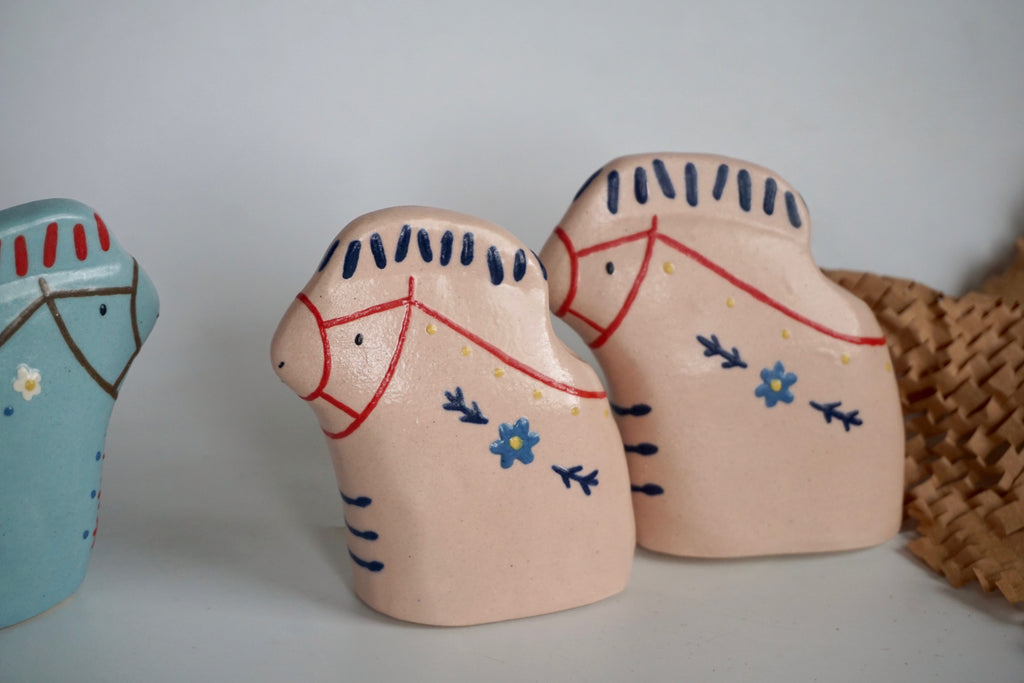Figurine handmade vase home decor pottery Singapore