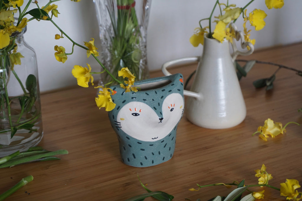 Figurine handmade vase home decor Ceramics Singapore