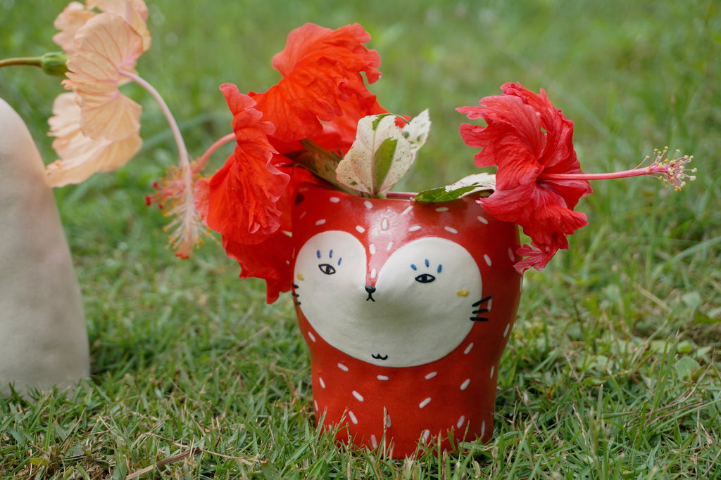 Figurine handmade vase home decor Ceramics Singapore