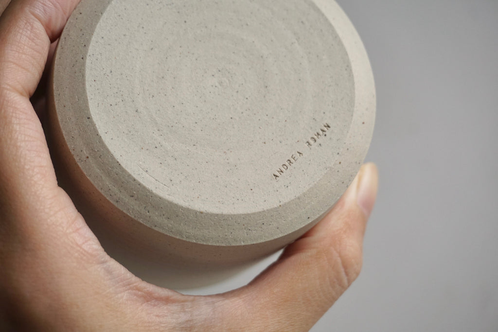 Handmade ceramic tableware gifts by Andrea Roman Ceramics | Eat & Sip