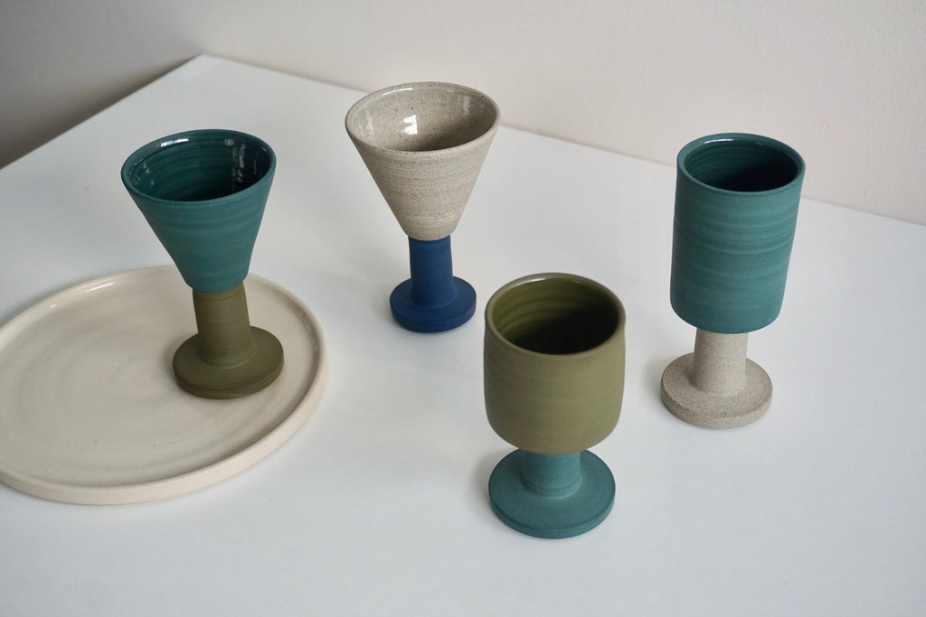 Handmade ceramic tableware gifts by Andrea Roman Ceramics | Eat & Sip