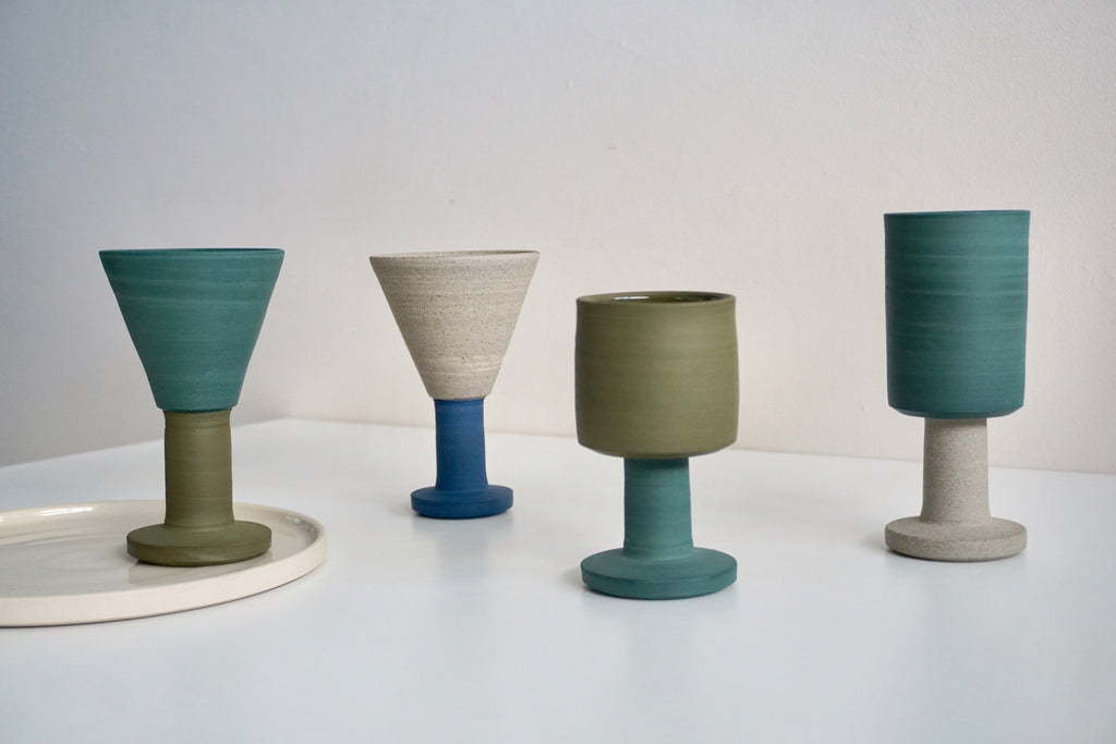 Handmade ceramic tableware gifts by Andrea Roman Ceramics | Eat & Sip