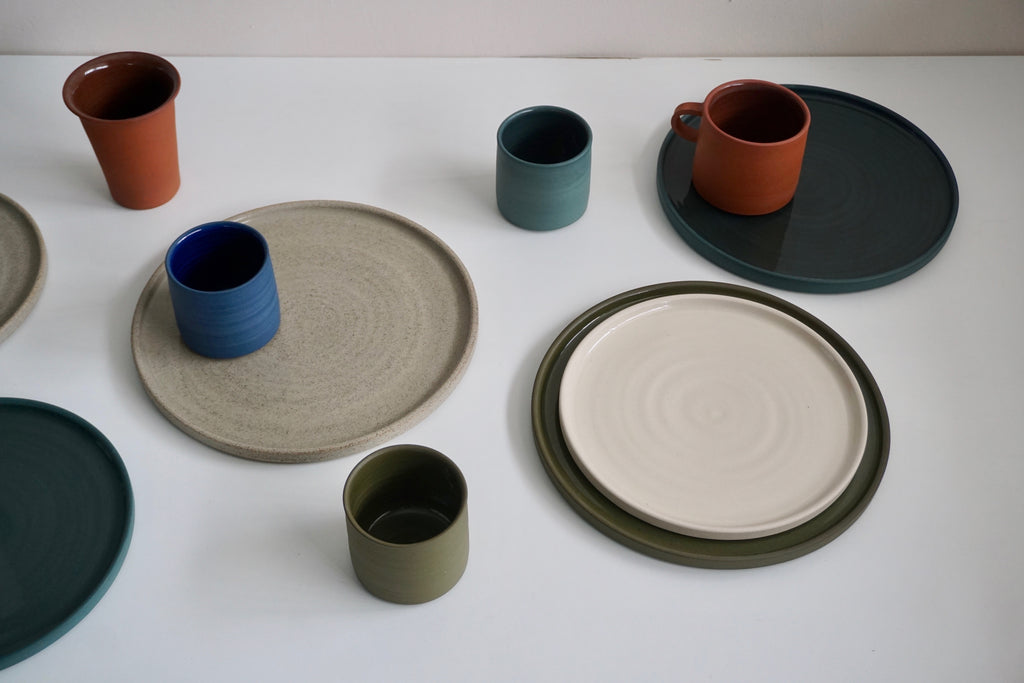 Handmade ceramic tableware gifts by Andrea Roman Ceramics | Eat & Sip