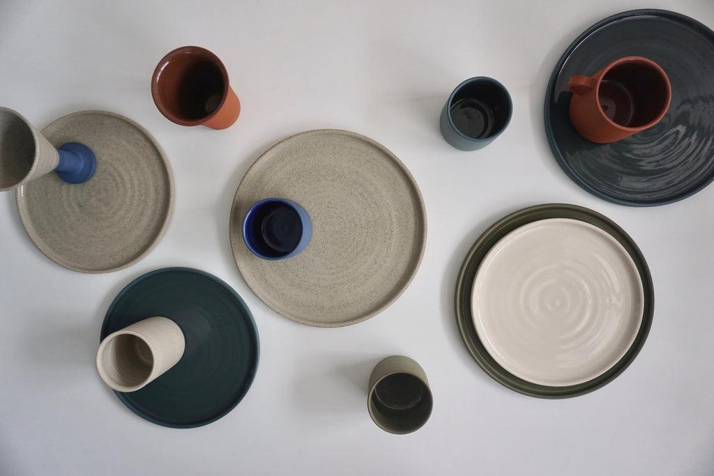 Handmade ceramic tableware gifts by Andrea Roman Ceramics | Eat & Sip