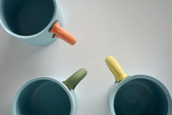 Handmade porcelain cups Korea maker Now Ceramic | Eat & Sip