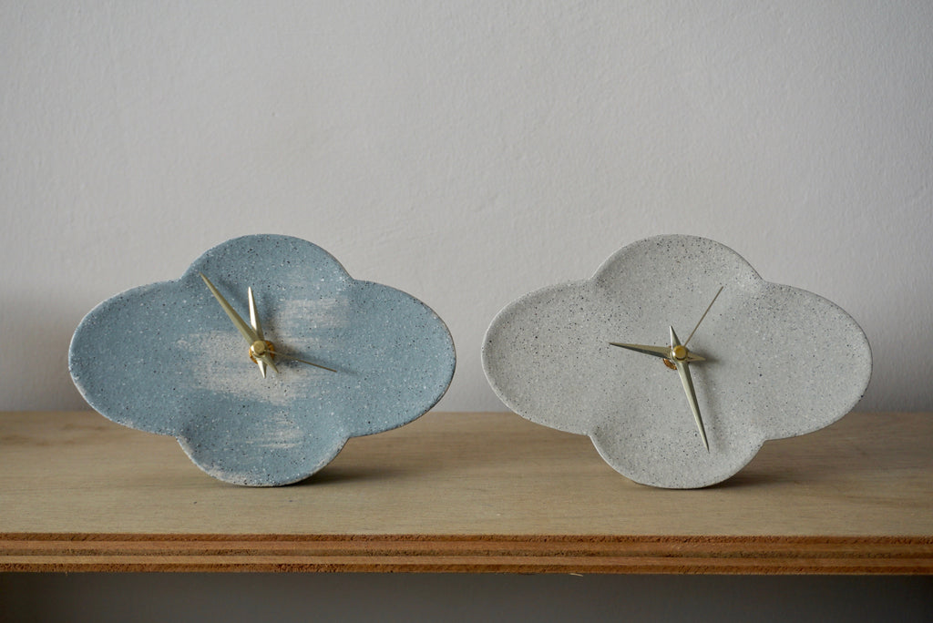 Handmade table clock | Ceramic Singaporre