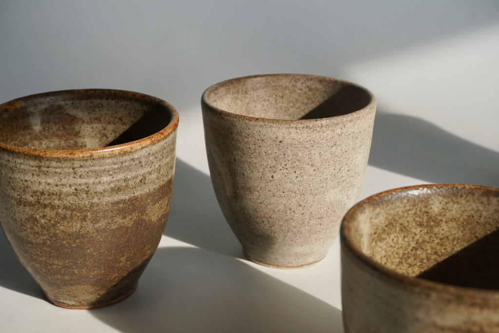 Handmade ceramic tumbler gift Singapore by Eat & Sip x Muckware