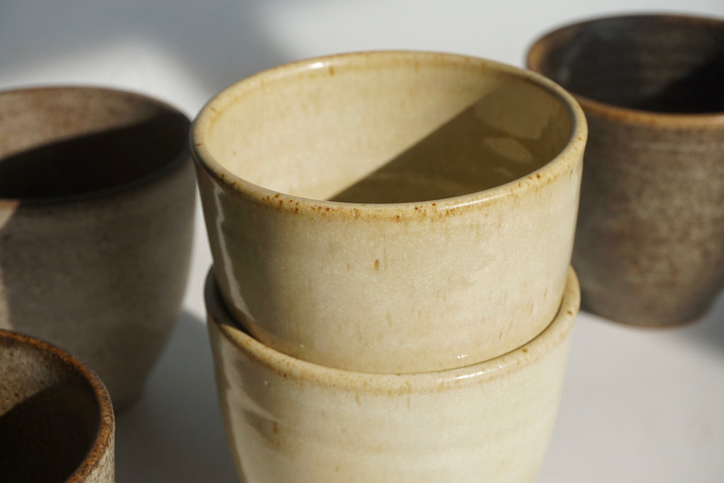 Handmade ceramic tumbler gift Singapore by Eat & Sip x Muckware