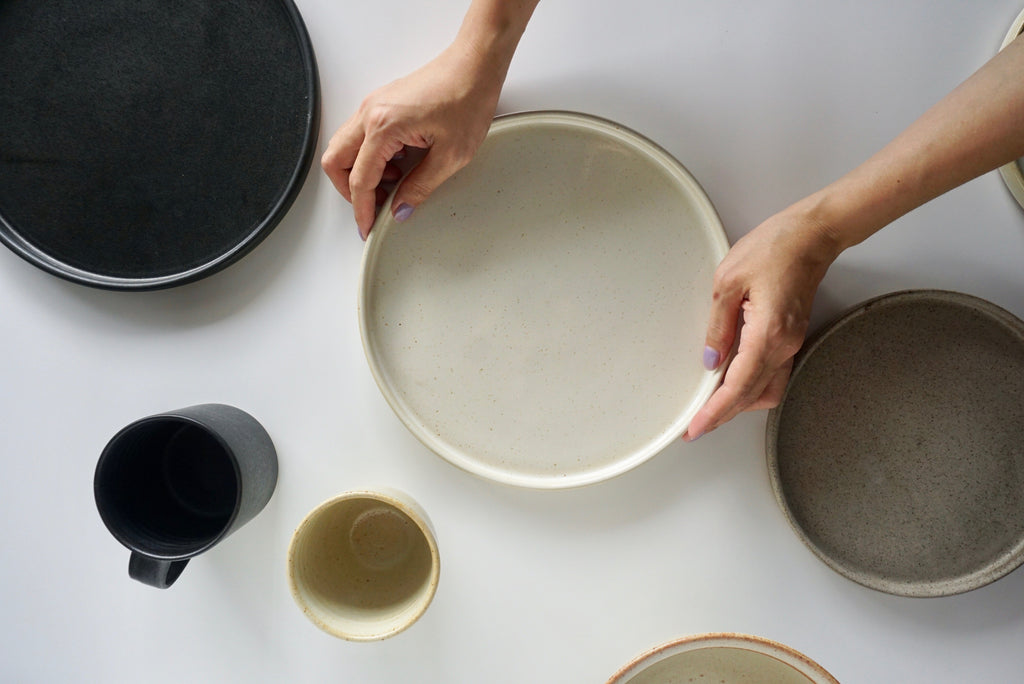 Handmade ceramic plates housewarming gift Singapore | Muckware