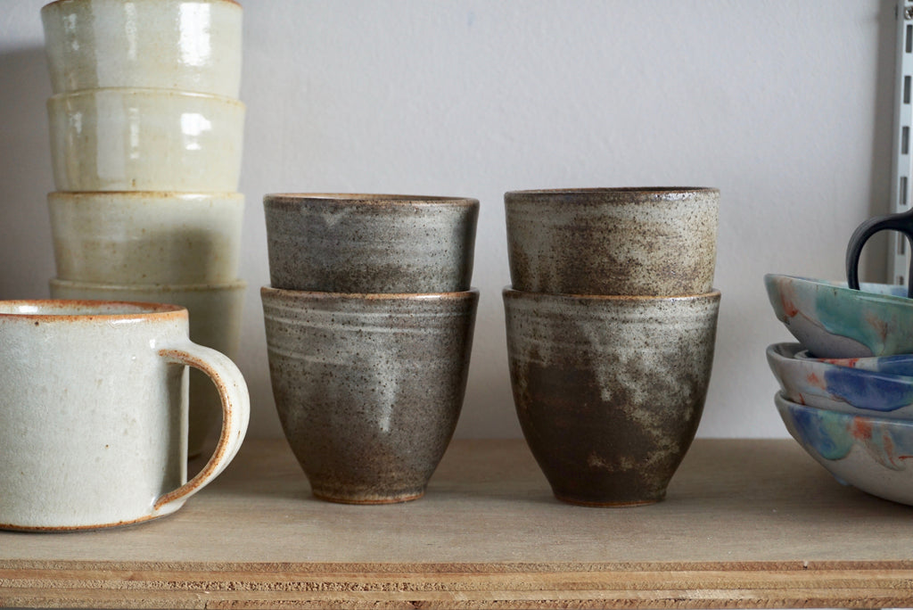 Handmade ceramic tumbler gift Singapore by Eat & Sip x Muckware
