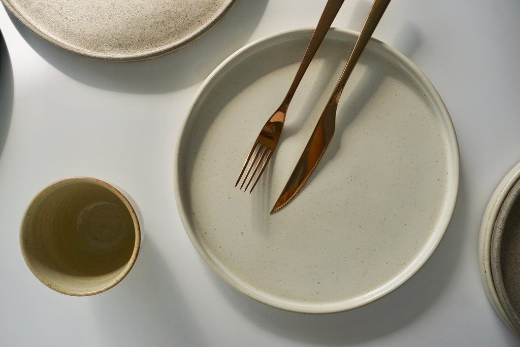 Handmade ceramic plates housewarming gift Singapore | Muckware