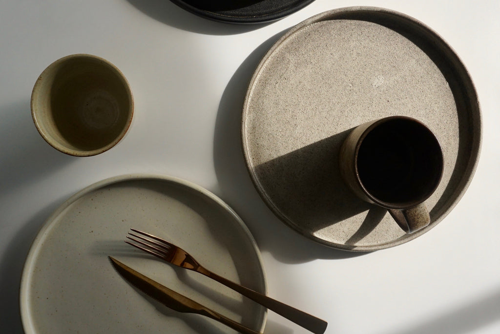 Handmade ceramic plates housewarming gift Singapore | Muckware