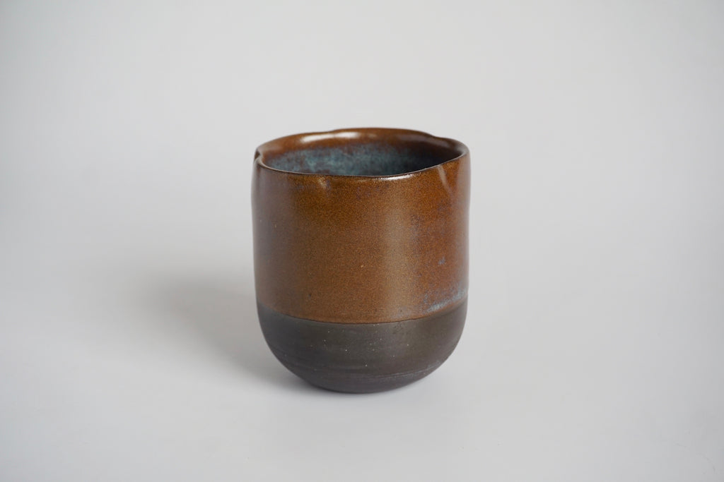 Handmade floret cup | Eat & Sip Pottery Singapore