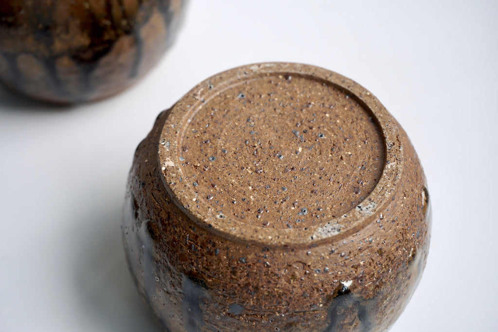 Handmade pottery bowl Clay Blossoms | Handcrafted tableware Singapore