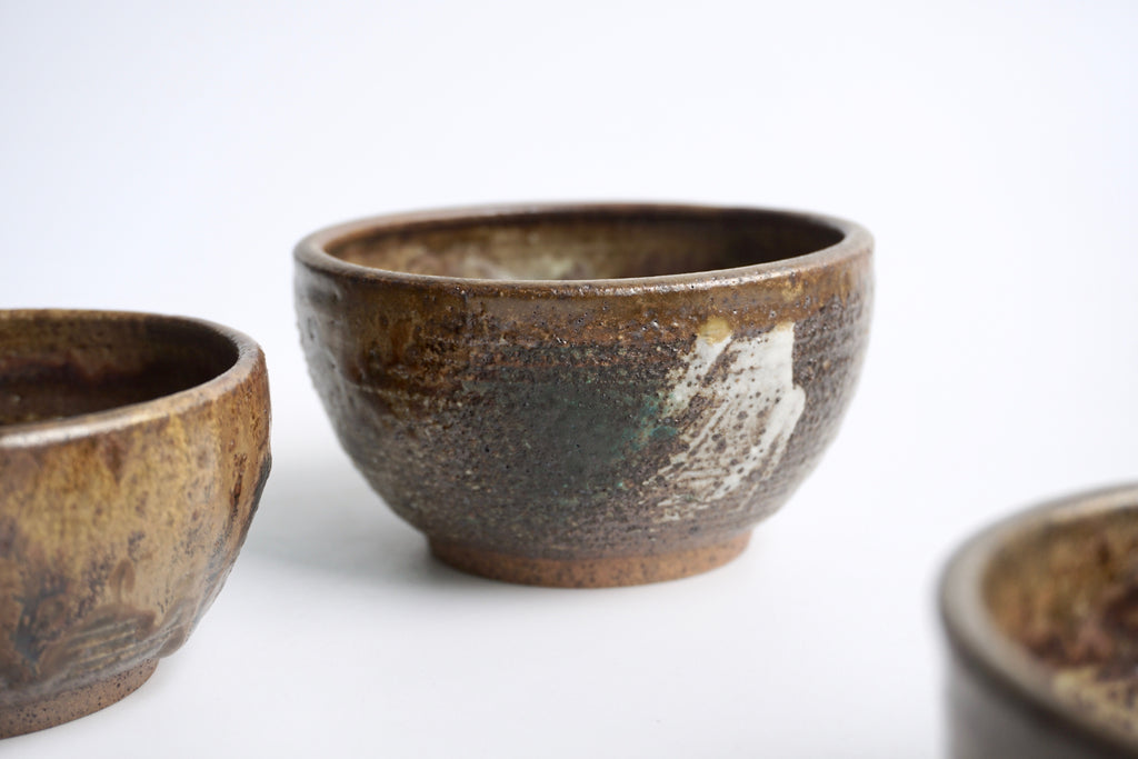 Handmade pottery bowl Clay Blossoms | Handcrafted tableware Singapore