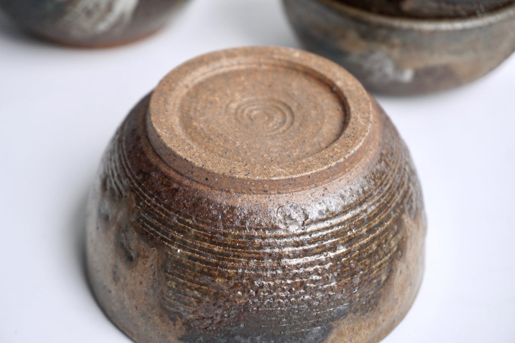 Handmade pottery bowl Clay Blossoms | Handcrafted tableware Singapore