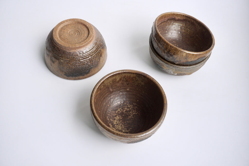 Handmade pottery bowl Clay Blossoms | Handcrafted tableware Singapore