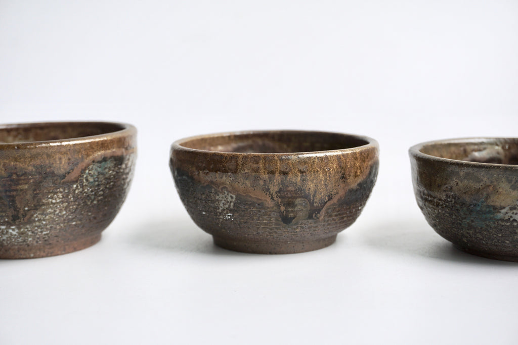 Handmade pottery bowl Clay Blossoms | Handcrafted tableware Singapore