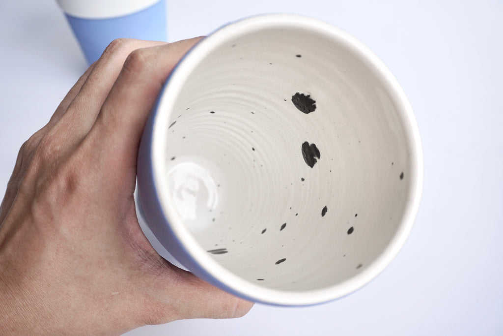 Handmade pottery Made RVA | Ceramic travel tumbler singapore