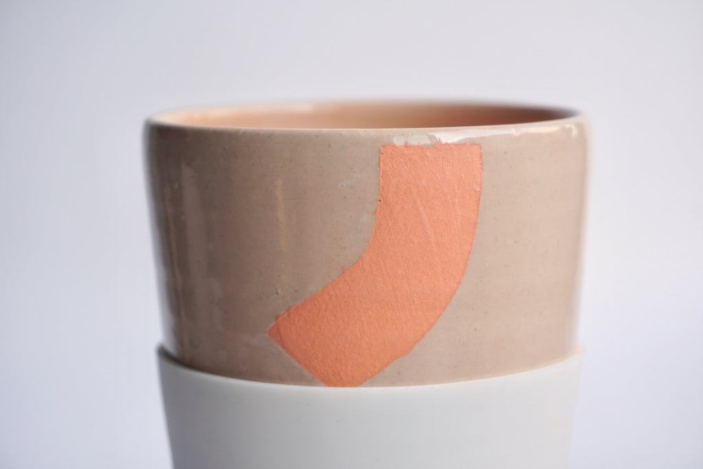 Handmade pottery Made RVA | Ceramic travel tumbler singapore