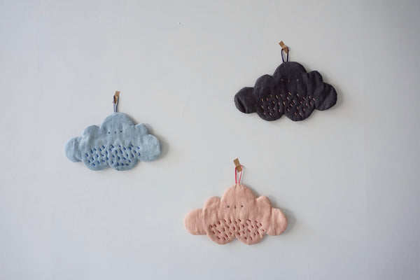 Hand stitched cloud hotpad Singapore | Unique housewarming gifts