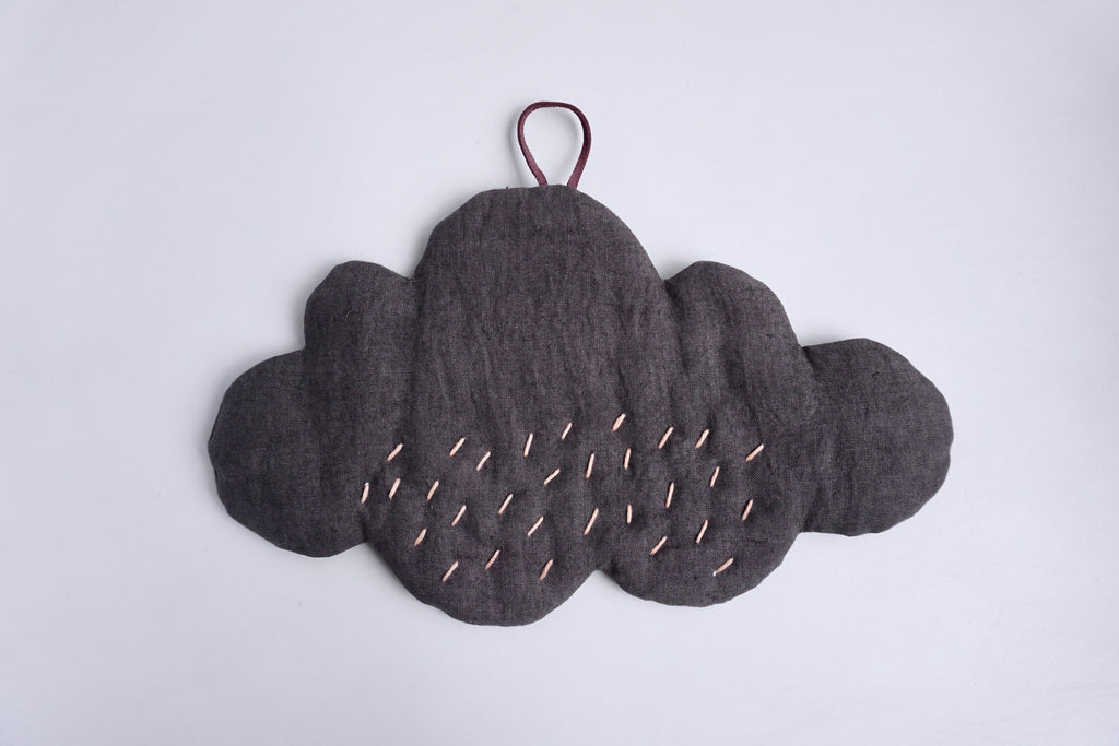 Hand stitched cloud hotpad Singapore | Unique housewarming gifts