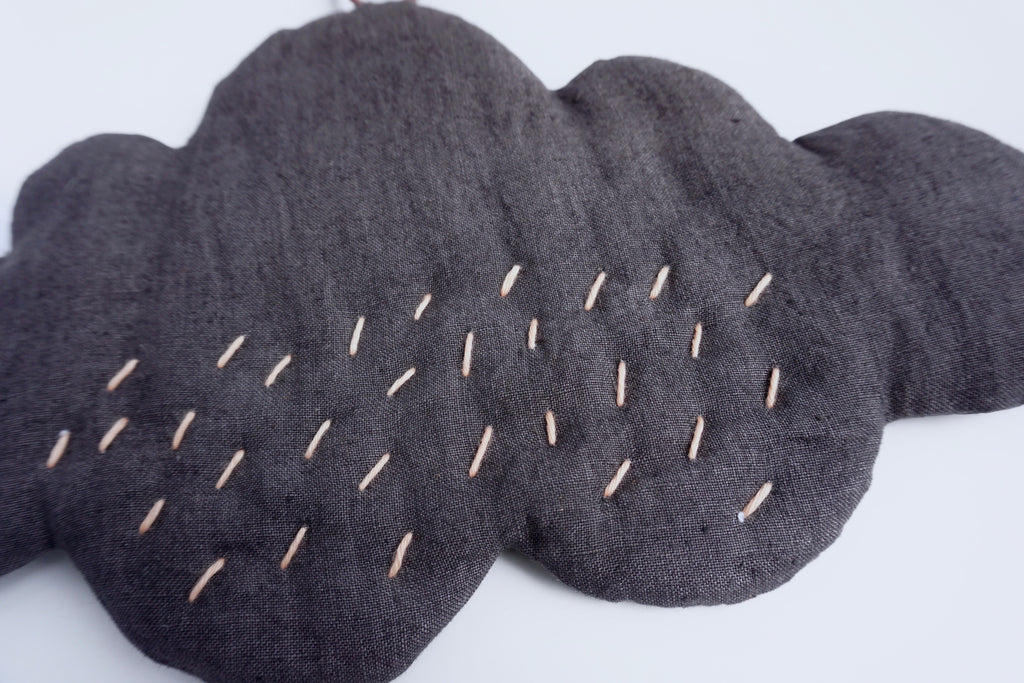 Hand stitched cloud hotpad Singapore | Unique housewarming gifts