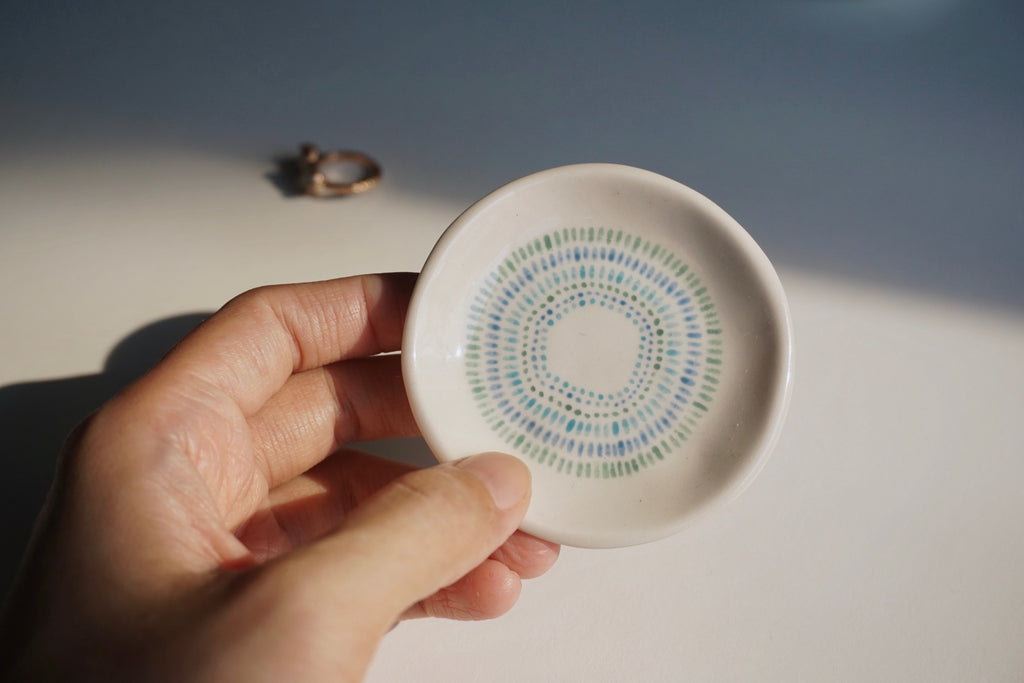 Handmade ring dish cute Singapore